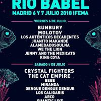 Cartel Festival Río Babel 2018