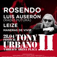 Cartel Tony Urbano 2018