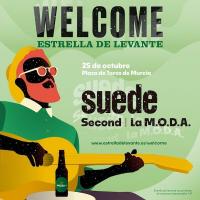 Cartel Welcome Estrella de Levante 2019