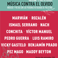 Cartel Música Contra el Olvido 2023