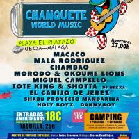 Cartel Chanquete World Music 2016