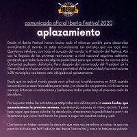 Cartel Iberia Festival 2020
