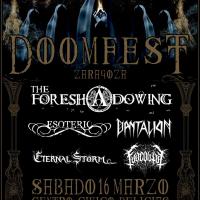 Cartel DoomFest Zaragoza 2019