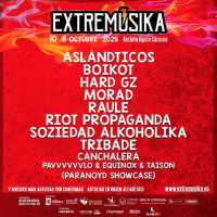 Cartel Extremusica 2025