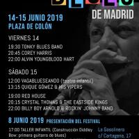Cartel Festival de Blues de Madrid 2019