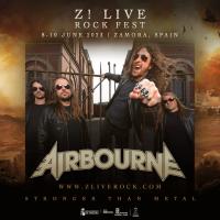 Airbourne, nuevo cabeza de cartel del Z! Live Rock Fest 2023