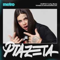 Ptazeta se suma al cartel de Metro Urban Fest