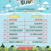 Sierrasur anuncia sus horarios