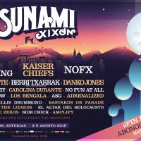 Cartel y entradas de día del Tsunami Xixón 2019