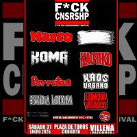 Cartel F*ck The Censorship Festival 2026