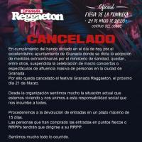 Cartel Granada Reggaeton 2020