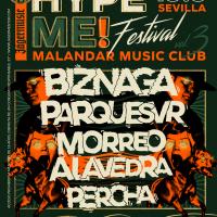 Cartel Hype Me! Festival de Sevilla 2023