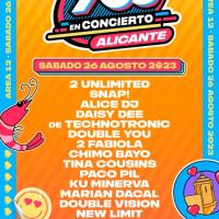 Cartel Love the 90’s Alicante 2023