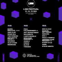 Cartel LXM Festival 2019