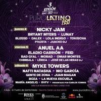 Cartel Puro Latino Fest Cádiz 2022