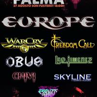 Europe encabezan la primera edición del Rock In Palma 