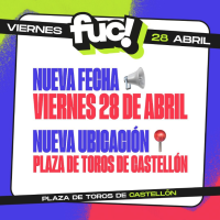 Cartel Fuc! Festival Universitario Castellón 2023