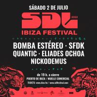 Cartel SDL sábado 2 de julio