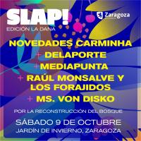 Cartel SLAP! Festival 2021 (Edición La Dana)