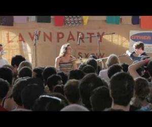 James Blake live at Other Music and Dig For Fire's Lawn Party at SXSW