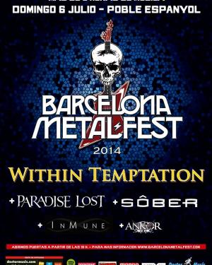 Cartel Barcelona Metal Fest 2014