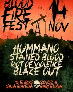 Logo Blood Fire Fest 2015
