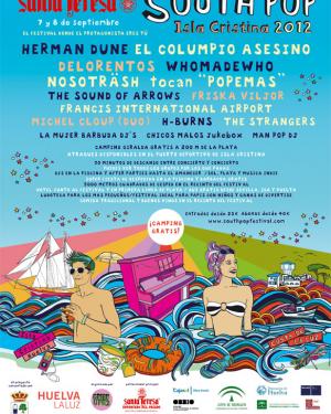 Cartel South Pop Festival 2012 (Isla Cristina)