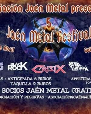 Cartel Jaén Metal Festival 2014