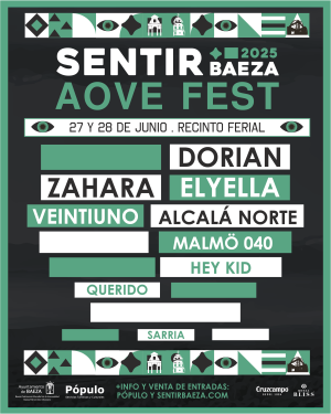 Cartel Sentir Baeza Festival 2025