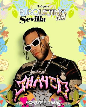 Cartel Puro Latino Fest Sevilla 2024