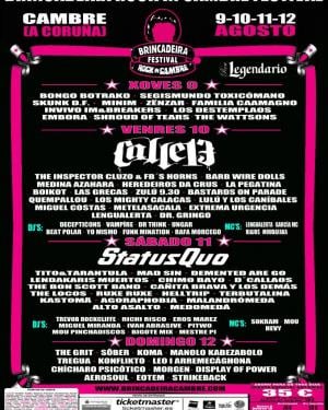 Cartel Brincadeira Festival 2012