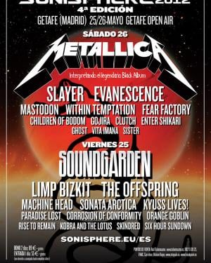 Sonisphere Festival 2012