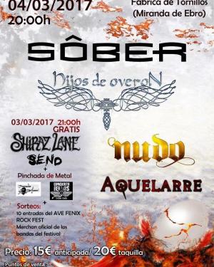 Cartel Ave Fénix Rock Fest 2017