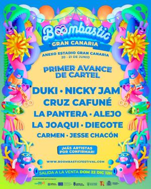 Cartel Boombastic Festival Gran Canaria 2025