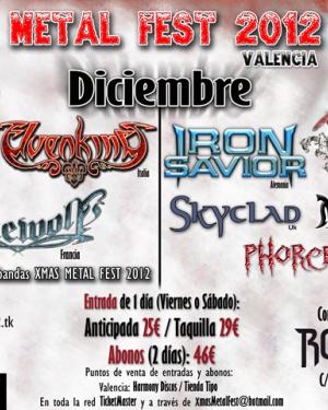 Cartel Xmas Metal Fest 2012