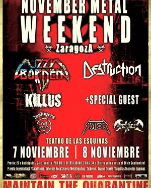 Cartel November Metal Weekend 2014