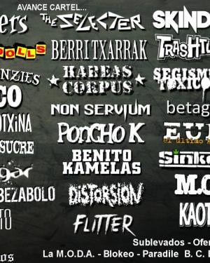 Cartel Aúpa Lumbreiras 2014