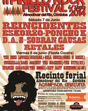Cartel Pinillo Rock Festival 2014