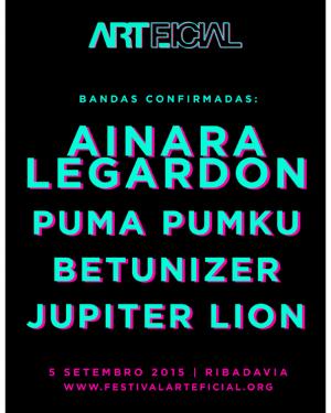 Cartel Festival Arteficial 2015