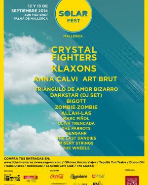 Cartel Solar Fest Mallorca 2014