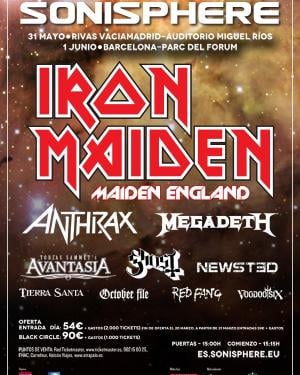 Cartel Sonisphere Madrid 2013