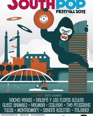 Cartel South Pop Festival Sevilla 2015