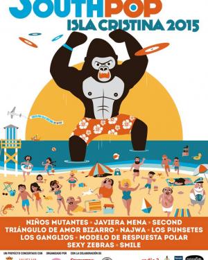 Cartel South Pop Festival 2015 (Isla Cristina)