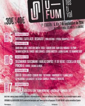Cartel U-FUM Festival 2014