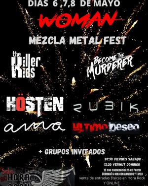Woman Metal Mezcla Fest 2022
