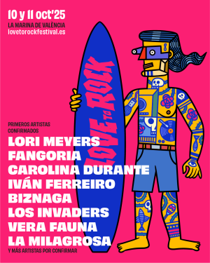 Cartel Love To Rock 2025 (Valencia)