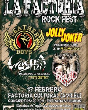 Cartel Factoría Rock Fest 2018