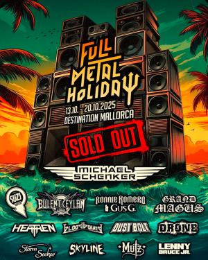 Cartel Full Metal Holiday 2025 (Destination Mallorca)