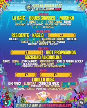 Cartel Pirata Beach Festival 2025