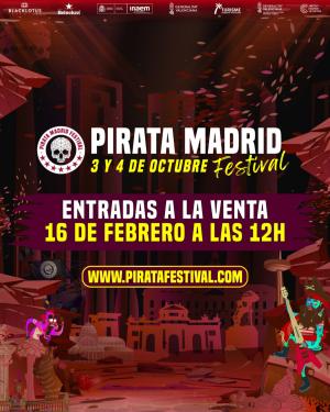 Cartel Pirata Madrid Festival 2025